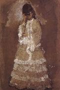Edgar Degas The woman take the telescope look at the opera china oil painting artist